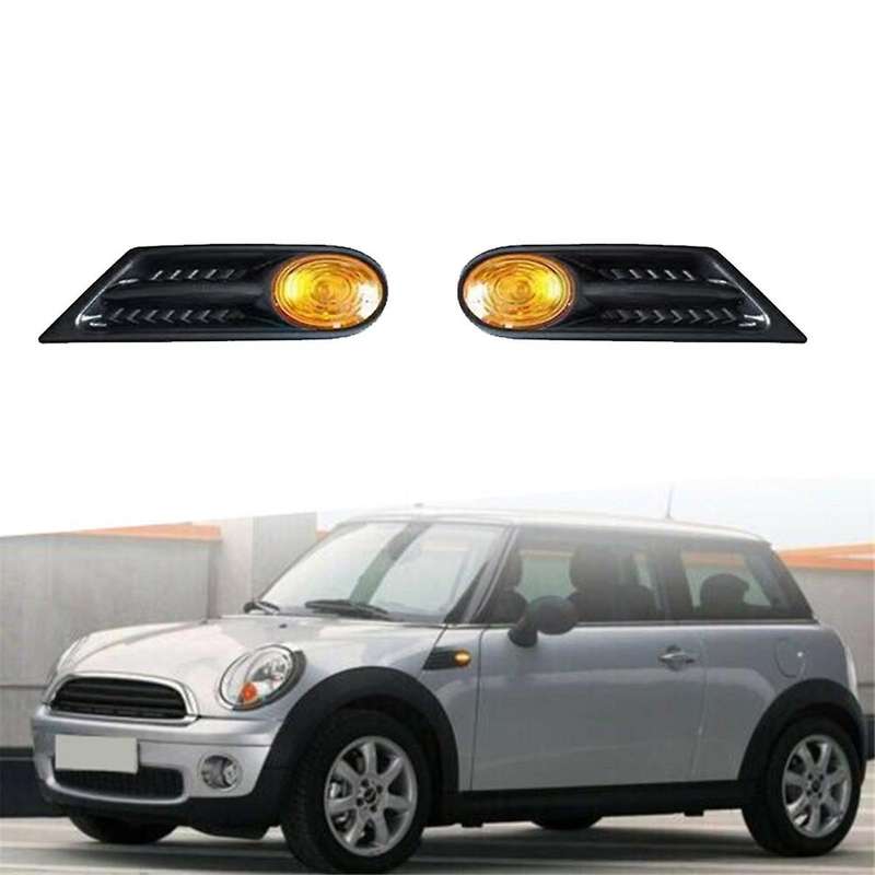 1Pair Side Indicator Light Trim Panel 63137260201 63137260202 for MINI R55 R56 R57 R58 R59 07-15 Tur