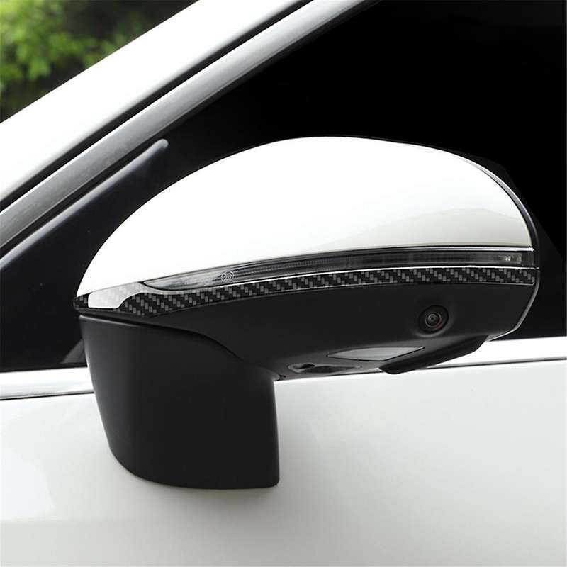 1Pair Side Rearview Mirror Trim Strip for GLC C-Class W206 C200 C260 C300 X254 GLC300 2022-2024,C