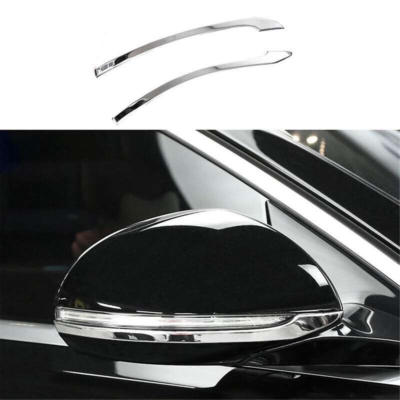 1Pair Side Rearview Mirror Trim Strip for GLC C-Class W206 C200 C260 C300 X254 GLC300 2022-2024,A