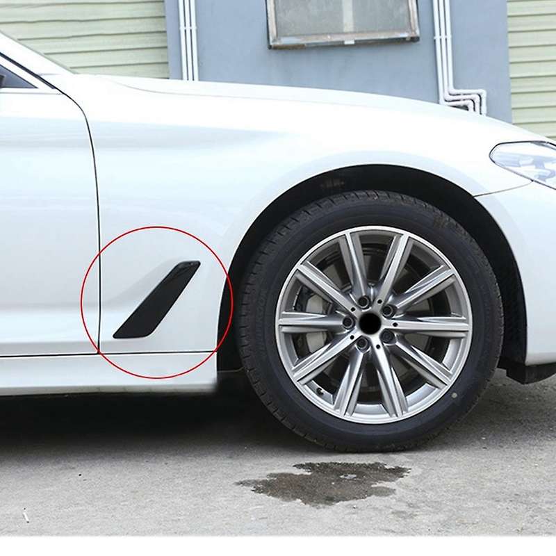 1pair Side Wing Air Flow Intake Cover Trim for 5 Series G30 G31 2018-2023 Styling Side Wing Decor H