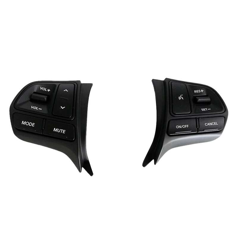 1Pair Steering Wheel Auto Cruise Control Remote Switch with Harness for Rio5 2012-2016 96700-1W000CA