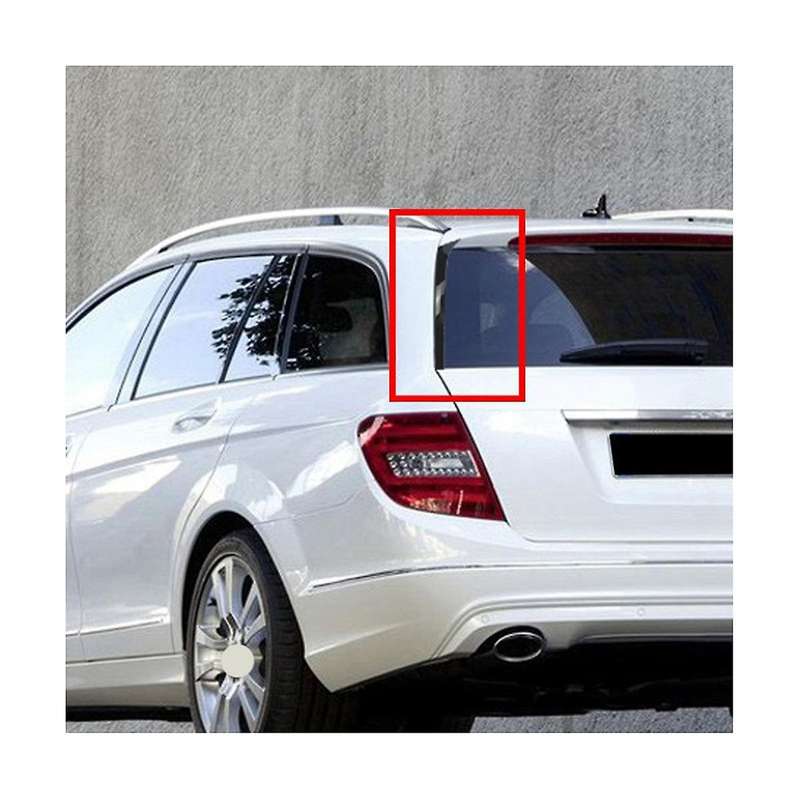 1pair Side Window Spoiler Trim for - C-class W204 Variant Wagon 2007-2014 C200 C260 Weather Strip
