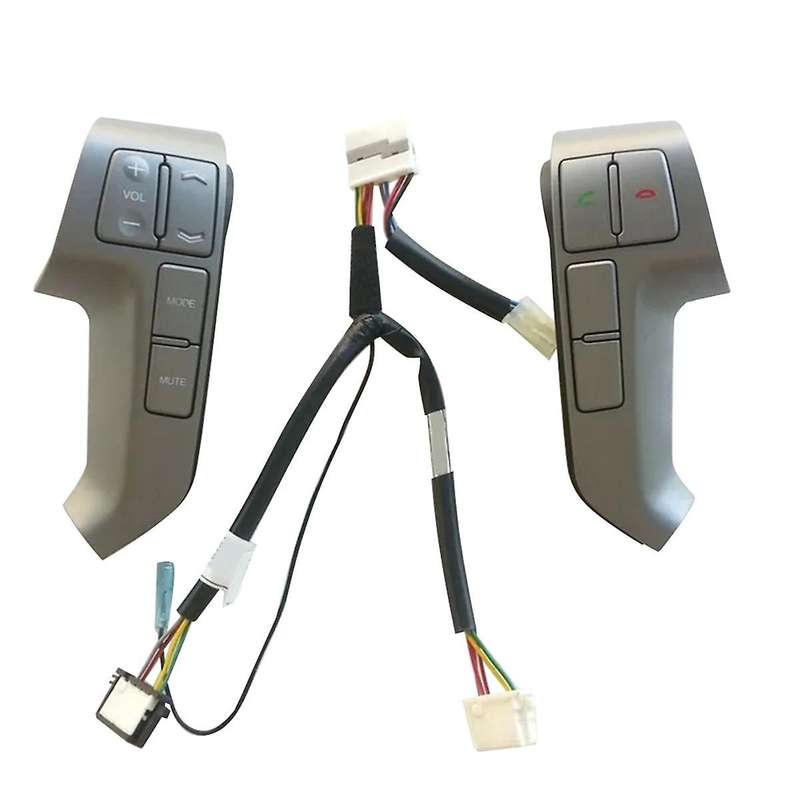 1Pair Steering Wheel Cruise Handle Switch Button 96700-4H002 / 96700-4H201 for I800 H1 2015-2018