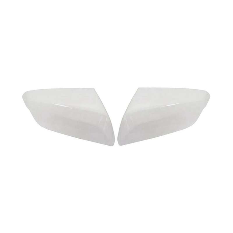 1pair White Rearview Mirror Cover Caps Wing Mirror Shell for Xl 2016-2023 Exterior View Mirror Hous