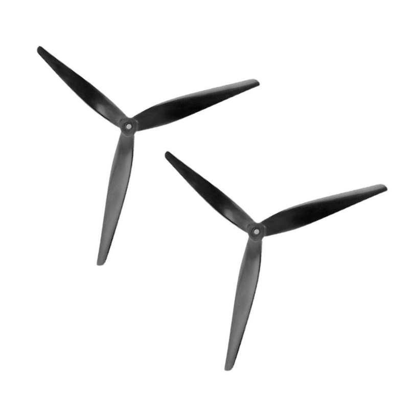 1Pairs 13X9X3V2 13Inch CW CCW 3 Blade/Tri-Blade Black Propeller FPV Prop