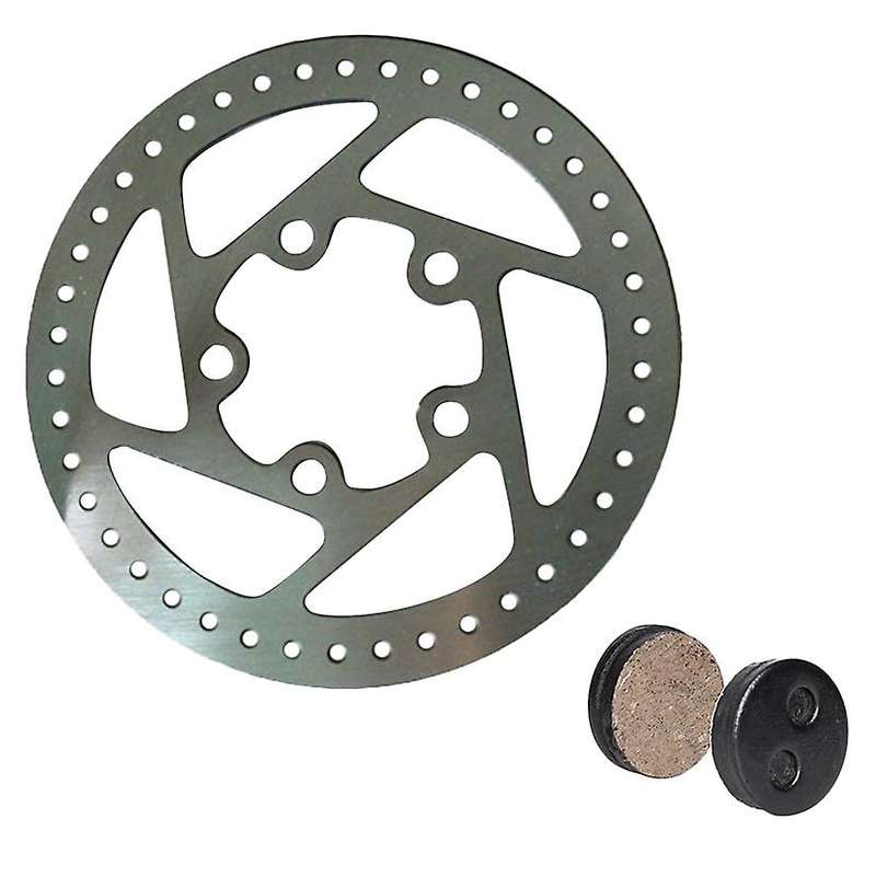 1Pc 110mm Rear Wheel Brake Disc + 2 Pcs Brake Pads Kit for M365 Electric Scooter Skateboard
