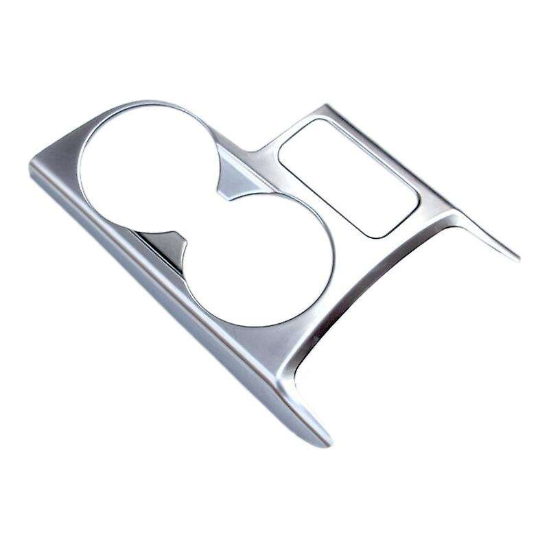 1Pc ABS Chrome Plate Car Water Cup Holder Decorate Moulding Ring Interior for -5 CX5 2015 2016
