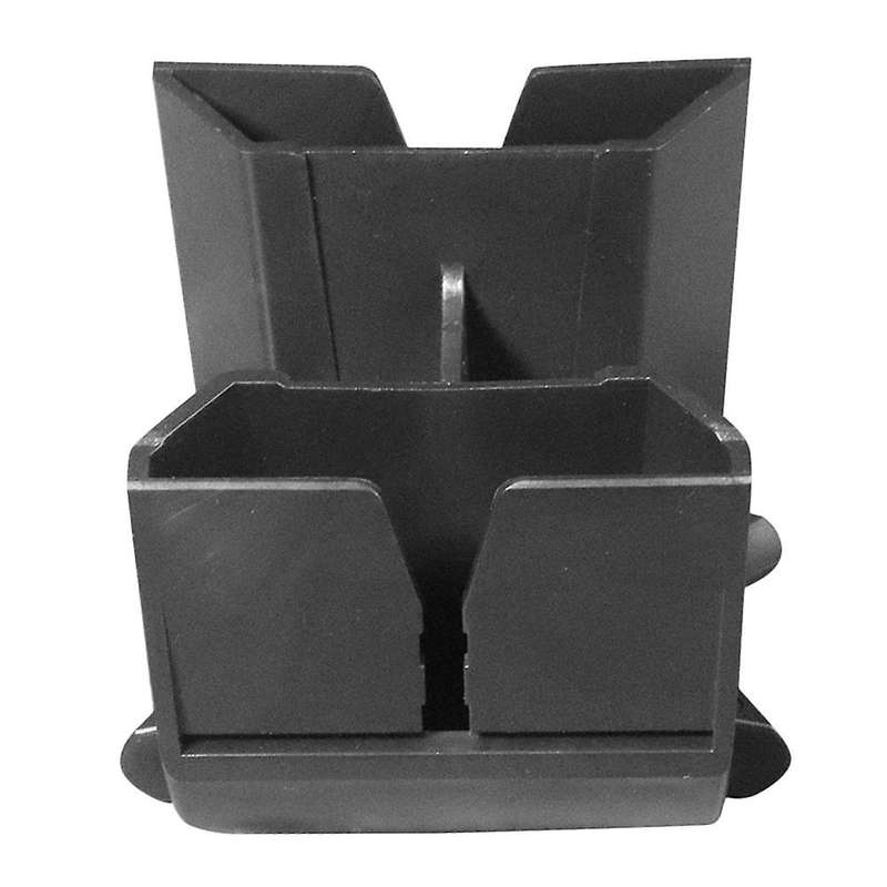 1Pc Black Car Front Center Console Cup Drink Holder Insert Drink Divider Fit for 2012-2017