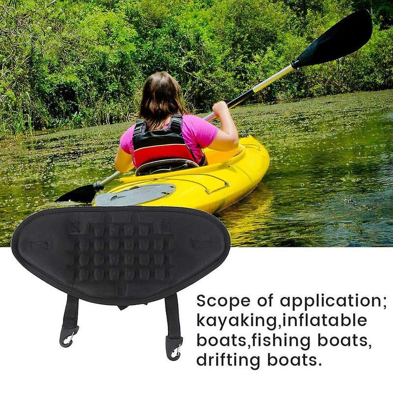 1Pc Adjustable Kayak Cushion Canoe Environmental Protection Seat Back Rest Pad Kayak Soft Thick Bac