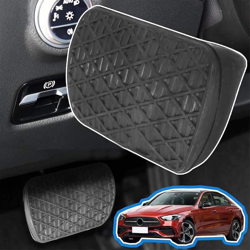 1pc Automobile Brake Pedal Rubber Clutch Pedal Pad Cover for E G S Sl Ml Gl C A1232910082