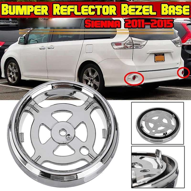 1Pc Car Rear Bumper Reflector Bezel Base Stand for Sienna 2011-2015 5275208010 Rear Bumper Reflector