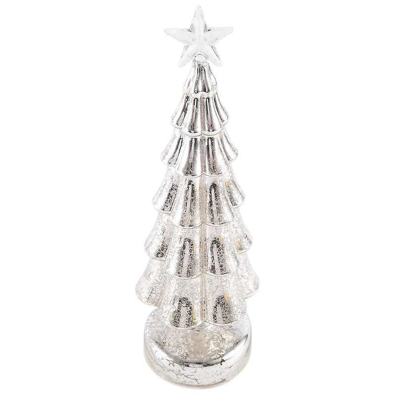 1pc Christmas Trees Glass Night Light for Home Xmas Romantic Holiday Atmosphere Ornaments Led Lumino
