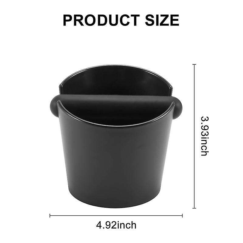 1pc Espresso Knock Box Shock-absorbent Durable Barista Style Knock Box with Removable Knock Bar And