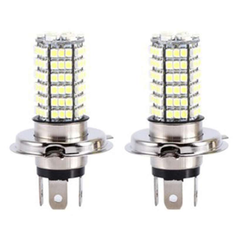 1PC H4 Led Bulb Car Fog Lights 3528 120SMD LED Fog Light Motorcycle Headlight Tail Lamp 12V