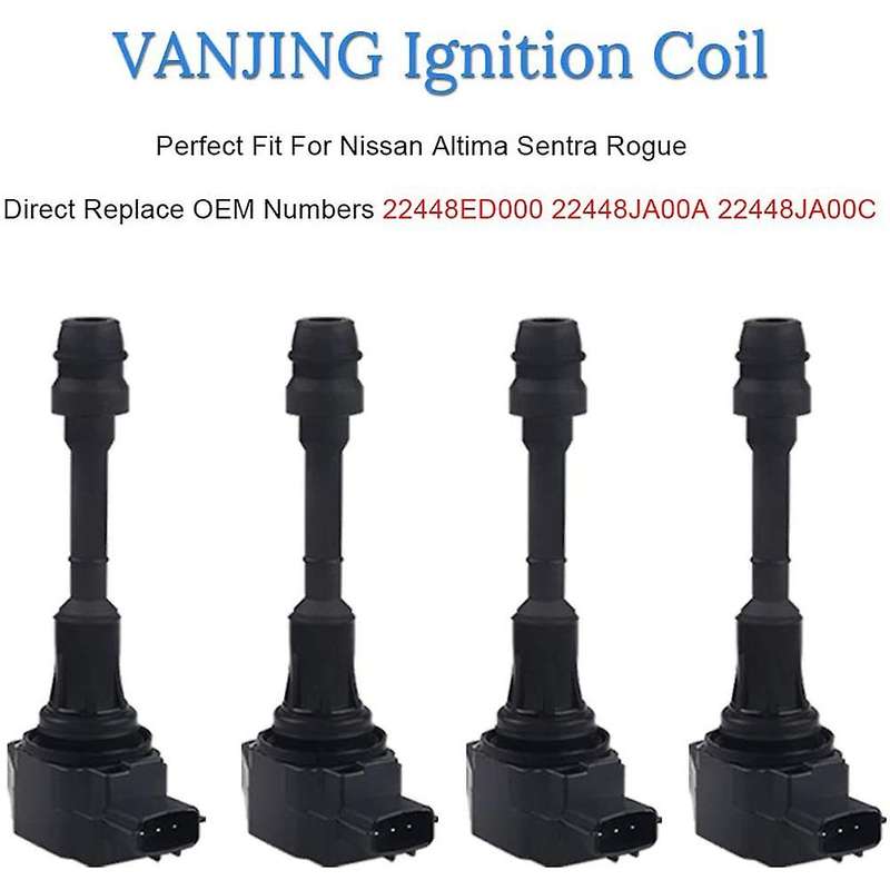 1Pc Ignition Coils for Altima Sentra Rogue -1.6L 1.8L 2.0L 2.5L UF-549 C1696 UF549 5C1753 22448ED000