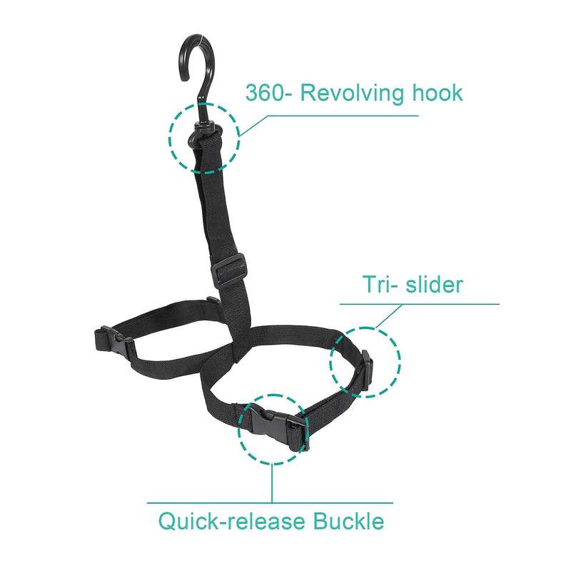 1pc Shoes Hook Holder Hanging Fishing Boot Shoes Hanger Strap Belt for Drying Rack Storage