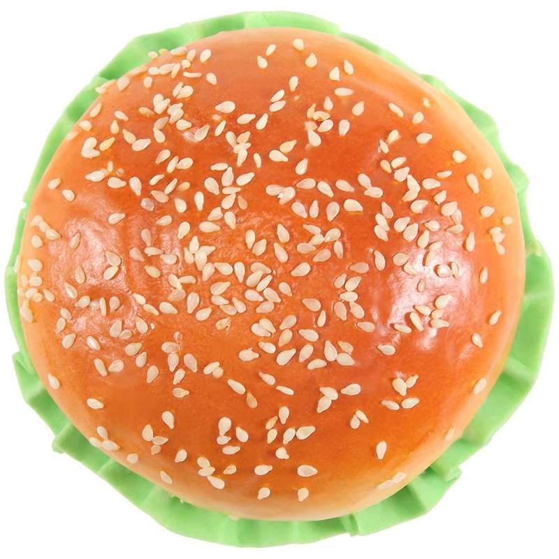 1pc Realistic Hamburger Lifelike Simulation hamburger Bakery Display Kids Food Bread Toy Home Decora