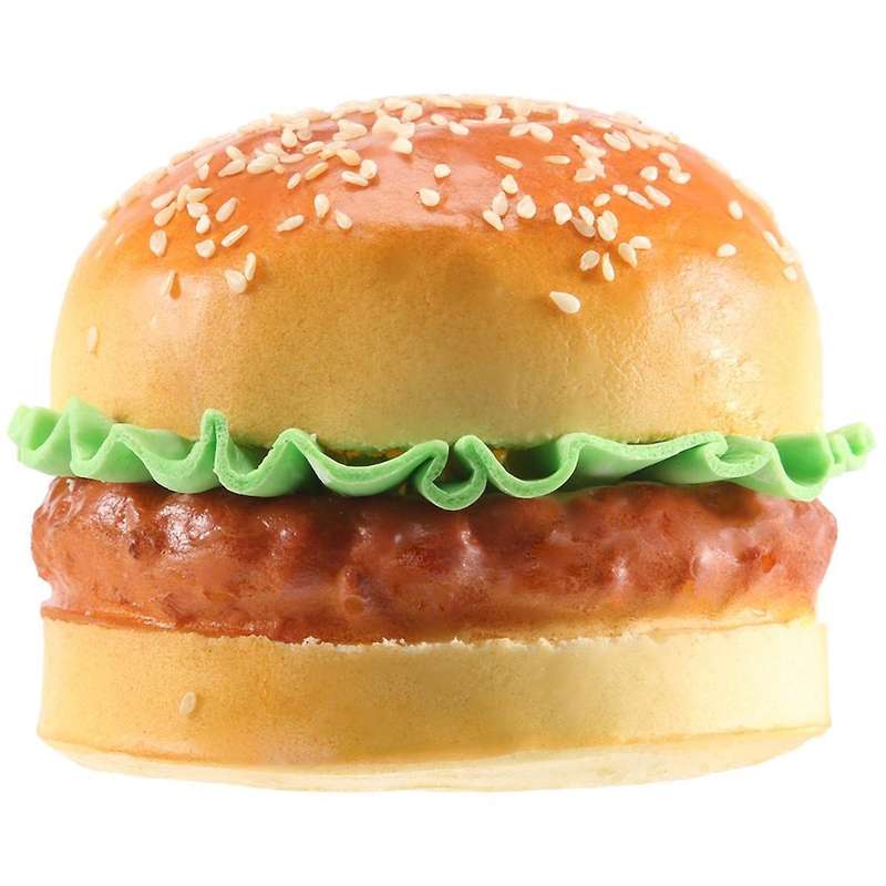 1pc Realistic Hamburger Lifelike Simulation hamburger Bakery Display Kids Food Bread Toy Home Decora