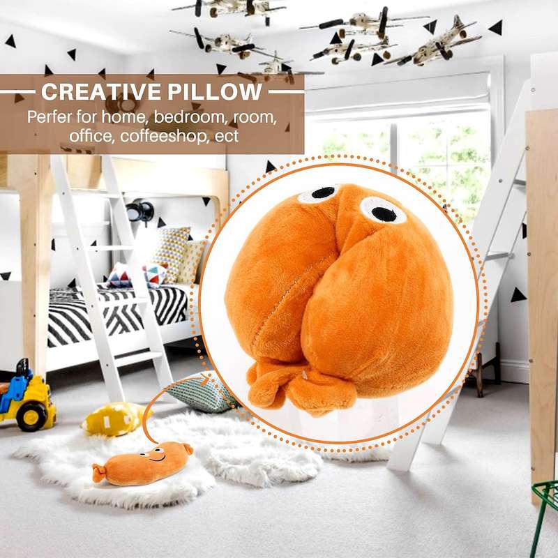 1Pc Stuffed Plush Sausage Toys 20CM Mini Stuffed Food Plush Dolls Pillow Gifts New Plush Pillows