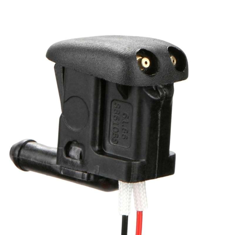 1Pc Wiring Style Windshield Washer Liquid Nozzle for - E39 Car Window Heated Windshield Washer Nozzl
