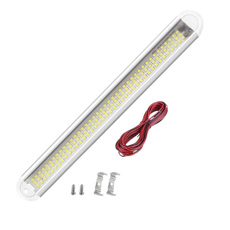 1Pcs 12V 120 LED Car Light Bar Van Interior Light Kit RV Interior Ceiling Light RV Light Bar for Car