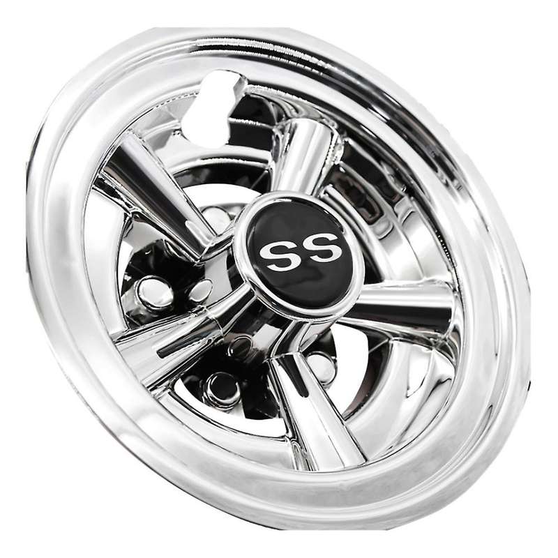 1Pcs 5 Spoke Design Hub Cap Compatible Golf Carts Compatible Club Car, EZGO, Yamaha
