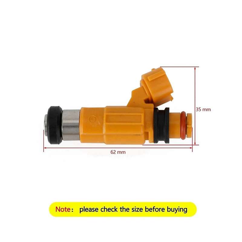 1Pcs 49033-1057 Fuel Injectors INP-786 for 2000-2008 1500 1600 INP786 490331057