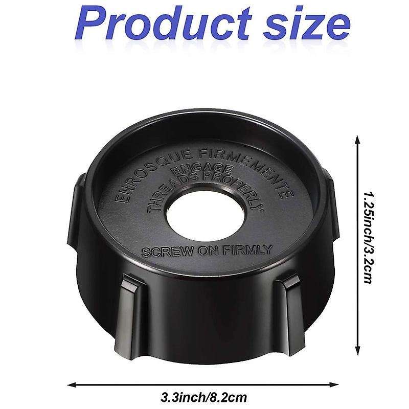 1pcs 4902-003 Blender Jar Bottom for and Osterizer Blenders, Premium Blender Replacement Parts (bla