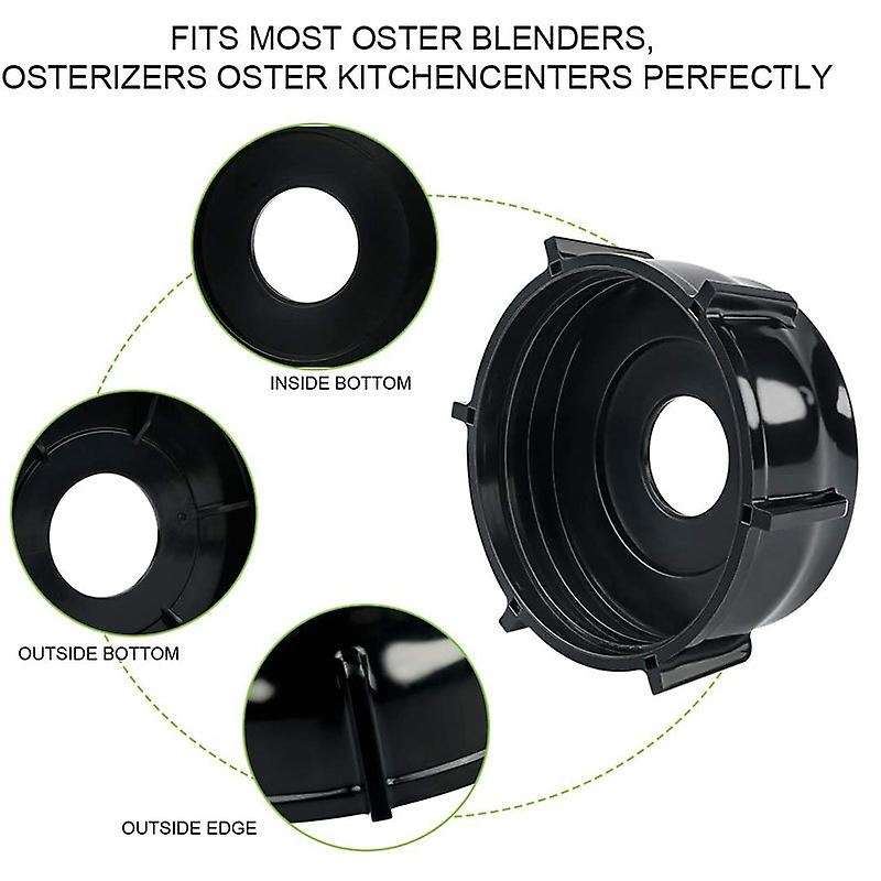1pcs 4902-003 Blender Jar Bottom for and Osterizer Blenders, Premium Blender Replacement Parts (bla