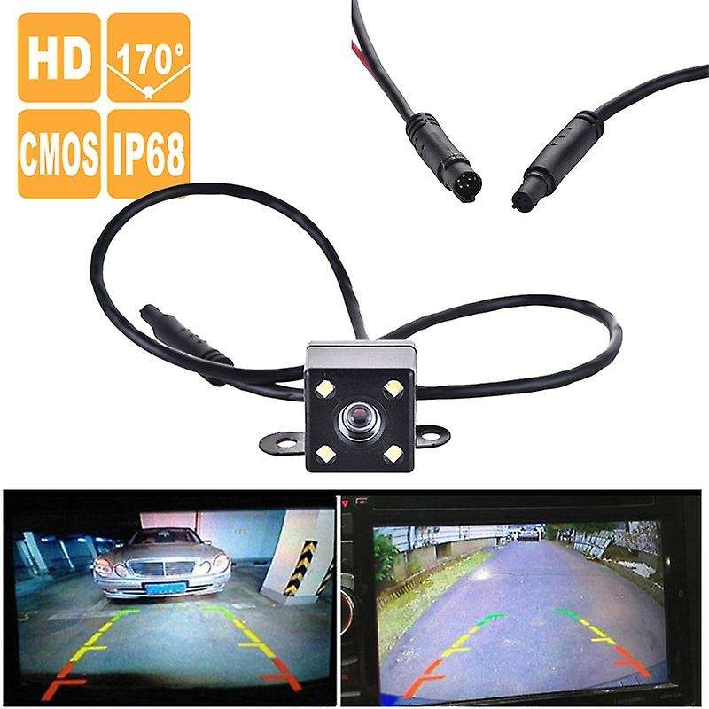 1Pcs 5 Pin Car Rear View Camera Reverse 170 Degree Wide Angle