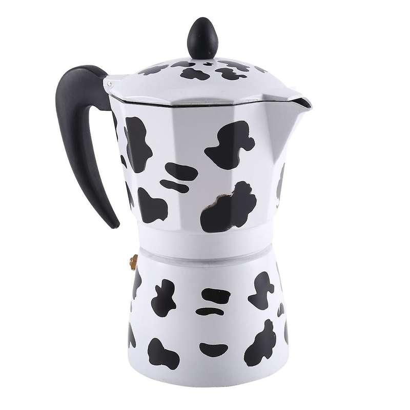 1pcs Aluminum Coffee Maker Espresso Percolator Mocha Coffee Pot 300ml Coffee Pot