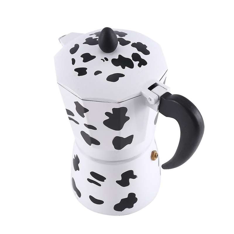 1pcs Aluminum Coffee Maker Espresso Percolator Mocha Coffee Pot 300ml Coffee Pot