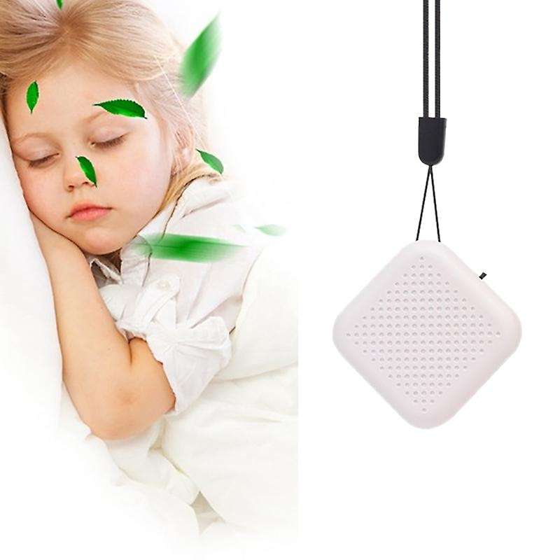 1Pcs Air Purifier Necklace, Wearable Travel Mini Negative Ion Generator, Rechargeable Ionizer for K