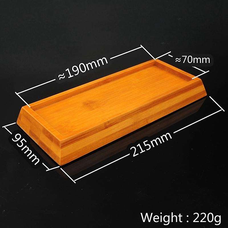 1pcs Anti-skid Knife Sharpener Bracket Sharpening Stone Base Stone Base Whetstone Bracket Bamboo Fi