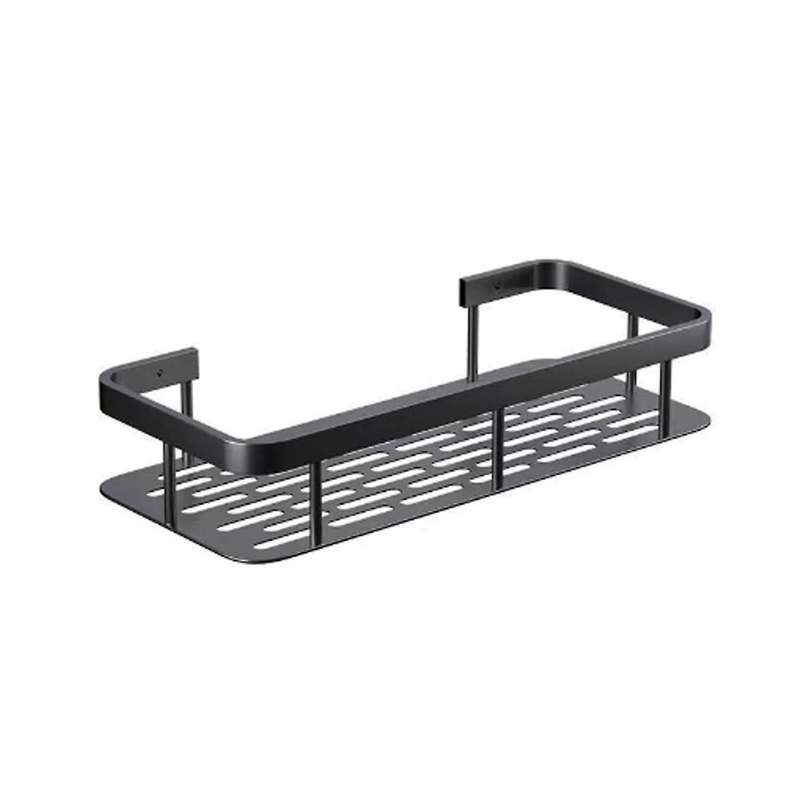 1Pcs Bathroom Shelves No-Drill Wall Mount Corner Shelf Shower Storage Rack Holder Toilet Makeup Org