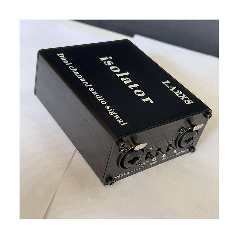 1pcs Audio Isolator Noise Reduction Filter Eliminates Current Noise Dual-channel 6.5 Xlr Mixer Audio