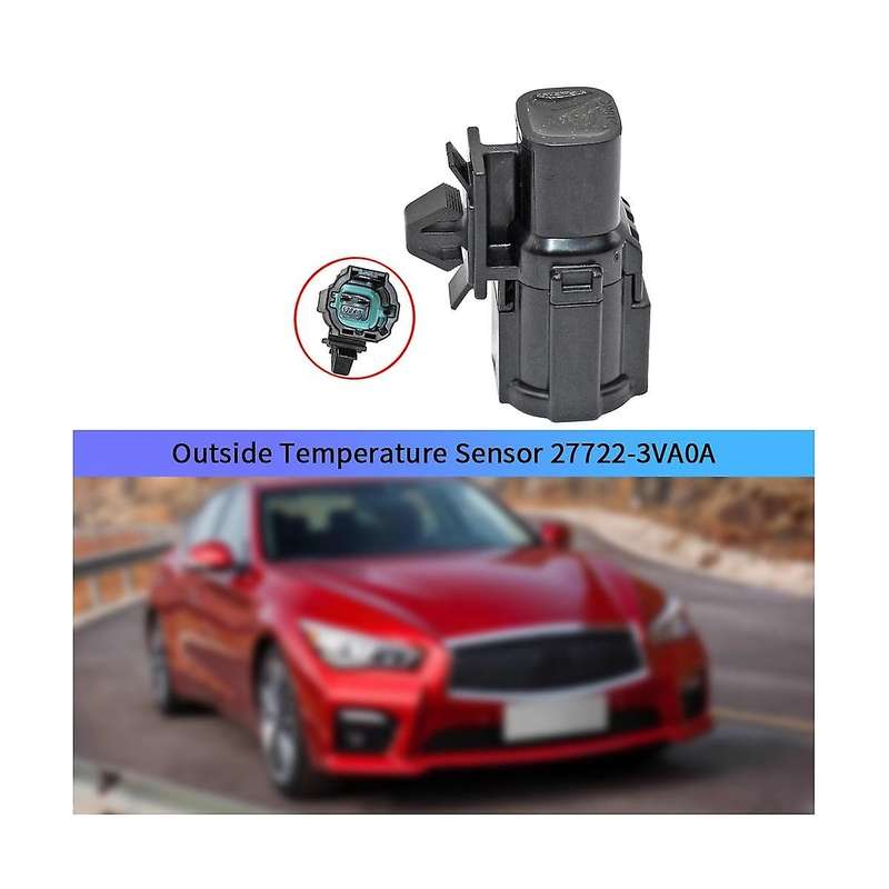 1Pcs Ambient Air Outside Temperature Sensor for Q50 QX60 27722-3VA0A