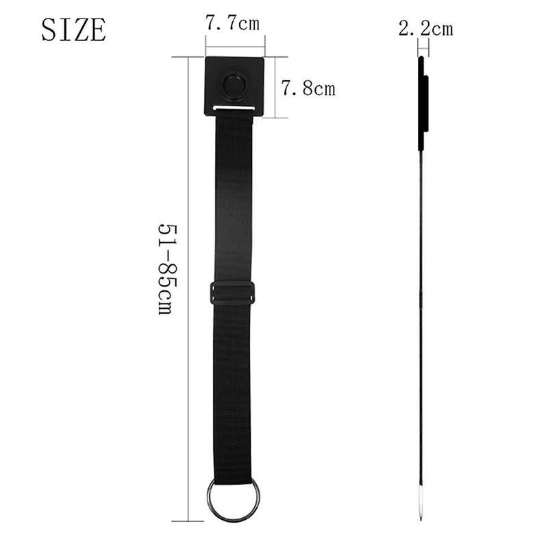 1Pcs Black Anti-Slip Mat Endpin Anchor Anti-Slip Device Anti-Slip Mat Stopper Stand