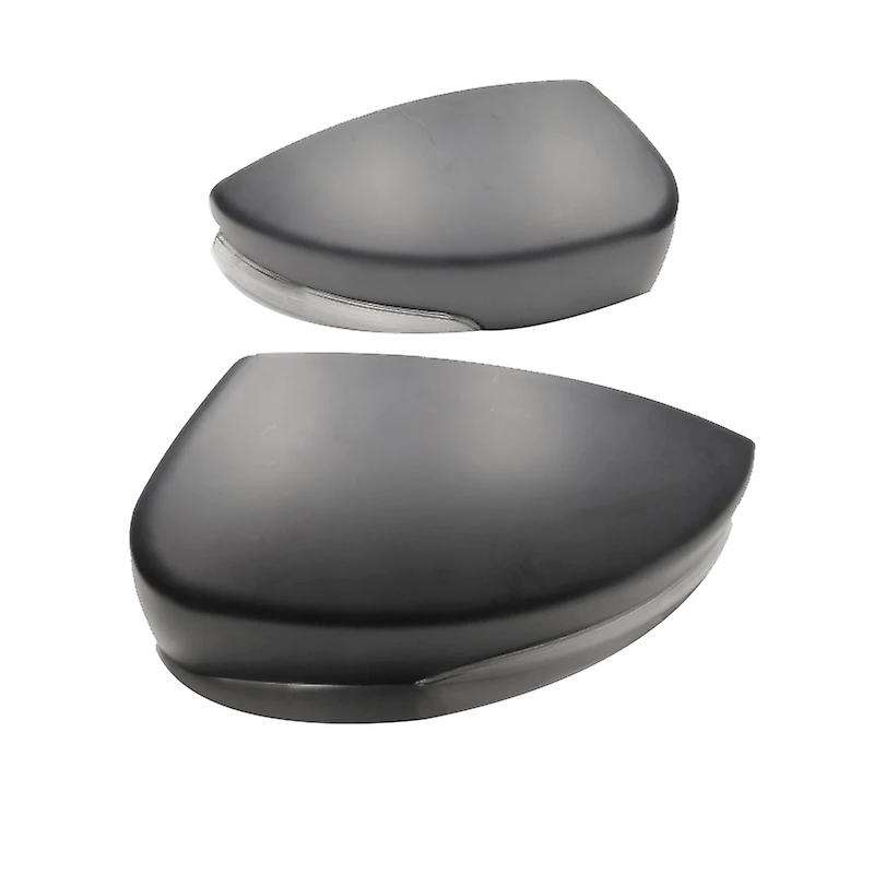 1Pcs Car Rear View Mirror Cover with Turn Signal Light for Escape Kuga Ecosport 2013-2019 without Bu