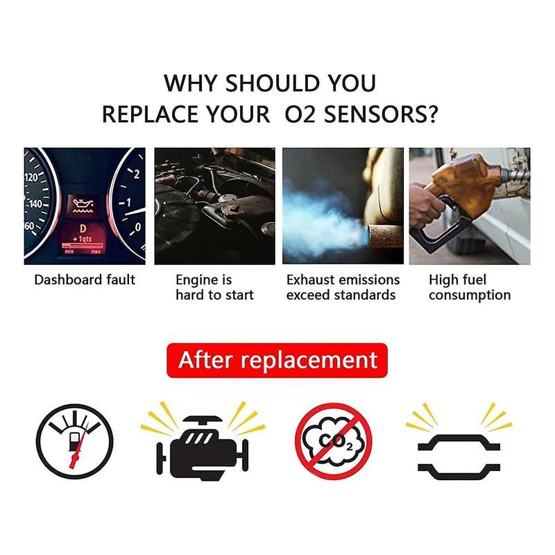 1Pcs Car Rear Oxygen Sensor 226A0-3TC0A for Teana III Z52 2.5