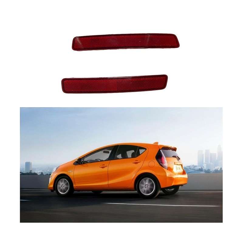 1pcs Car Reflector for Prius 2012-2019 Tc 2014-2016 Right Rear Bumper Rear Fog Lamp 81910-47010