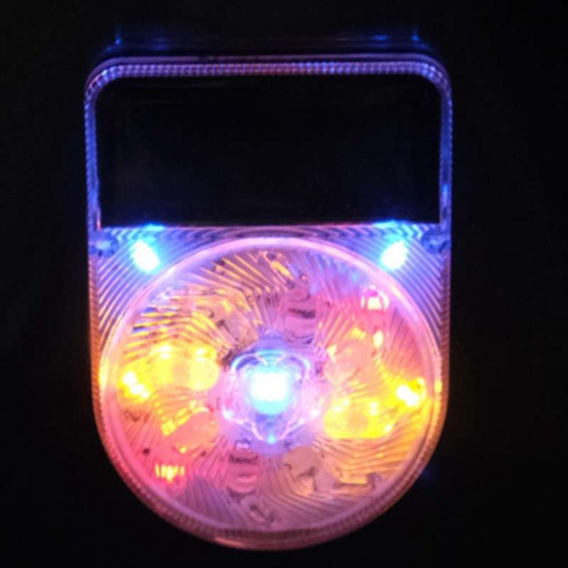 1Pcs Car Solar Warning Light Rear-End Collision Prevention Flashing Light LED Truck Parking Light