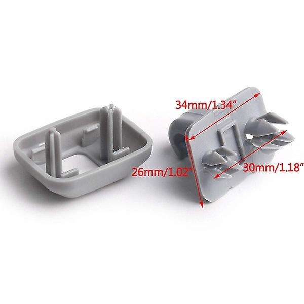 1Pcs Car Sun Visor Retainer Hook 8U0857562A Car Clips Screws Fastener for - A3 A6 C5 A4L A6 Q5 Q3 A5