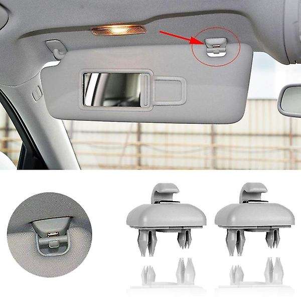 1Pcs Car Sun Visor Retainer Hook 8U0857562A Car Clips Screws Fastener for - A3 A6 C5 A4L A6 Q5 Q3 A5