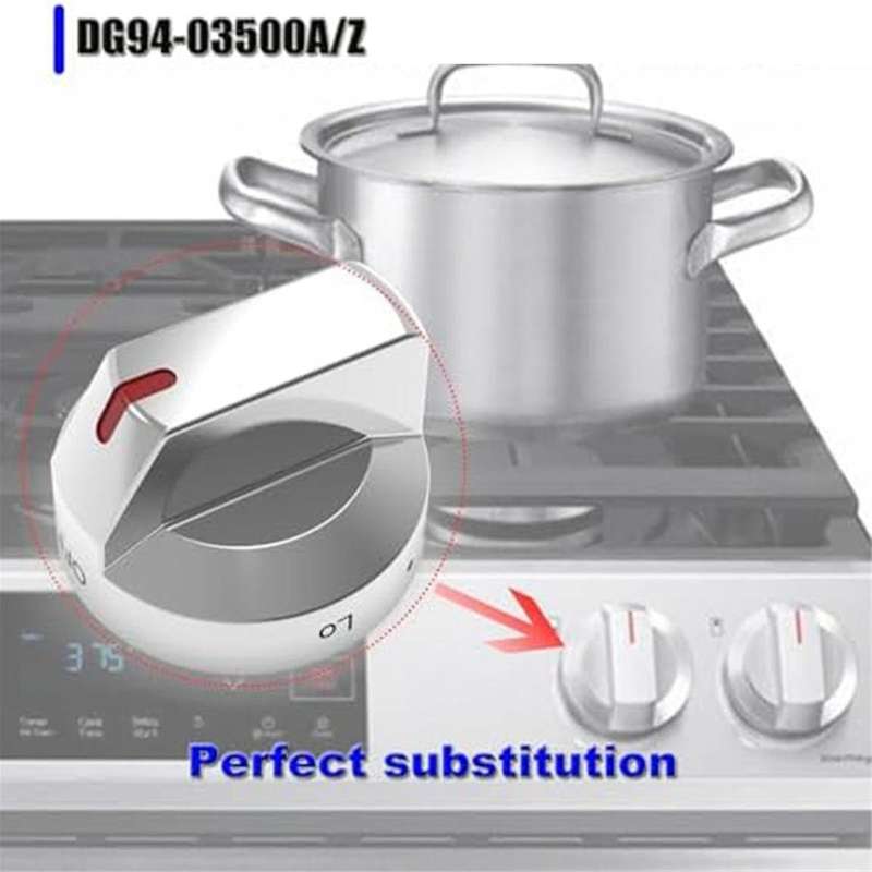 1PCS DG94-03500A/Z,DG94-03500U for Kitchen Oven Burner Top Stove Knob,Stove Control Knob for NX60T81