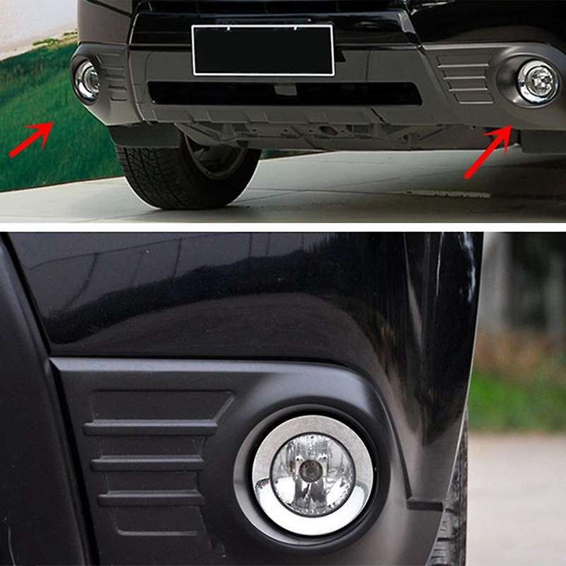 1pcs Front Chrome Fog Light Lamp Cover Cap Trim Ring 57731sc000 57731 Sc000 for Forester 2009 -2013