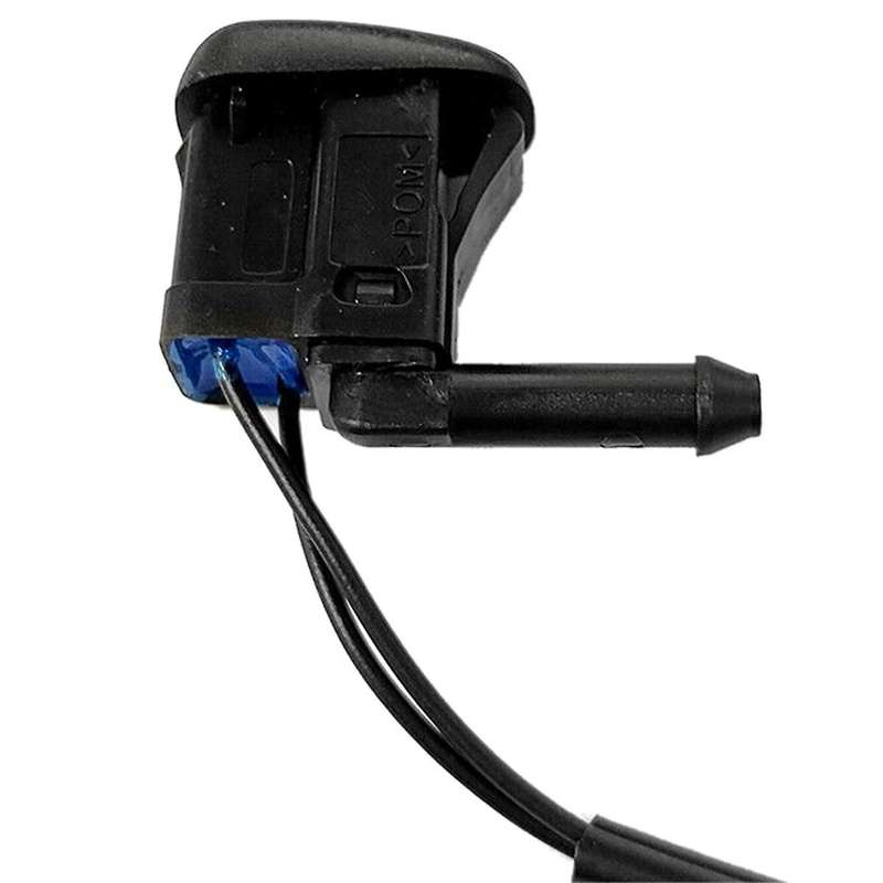 1Pcs Front Windshield Washer Nozzle W/Heated LR040670 for L322 2002-2012 Windscreen Sprayer Jet