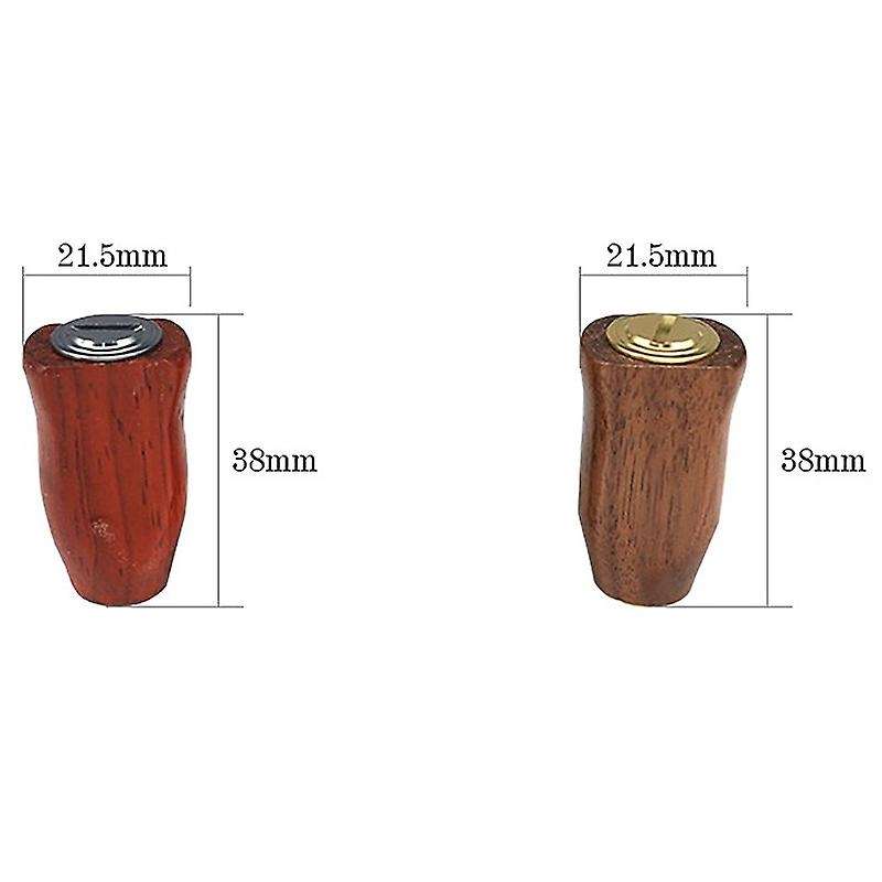 1Pcs Grip Baitcasting Fishing Reels Handle Parts Solid Wood Knobs Refit Drum Holding for A/D/S Rocke