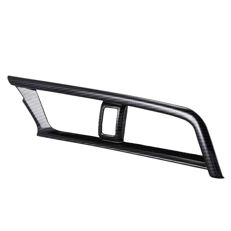 1Pcs Interior Center Console Air Vent Outlet Cover Trim for 2016-2020 10Th Gen ABS Carbon Fiber Styl