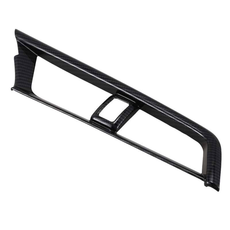 1Pcs Interior Center Console Air Vent Outlet Cover Trim for 2016-2020 10Th Gen ABS Carbon Fiber Styl